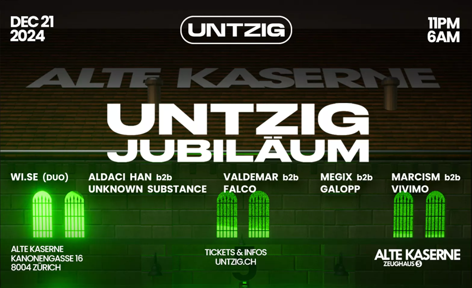 Event-Image for 'UNTZIG JUBILÄUM'