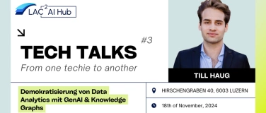 Event-Image for 'LAC2 Tech Talks #3 - Demokratisierung von Data Analytics'