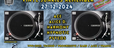 Event-Image for 'VINYL JUNKIES REMEMBER'