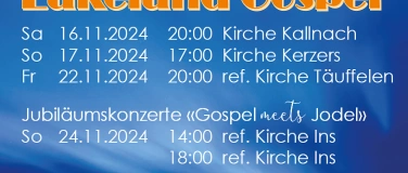 Event-Image for 'Lakeland Gospel - Konzert Kirche Kerzers'