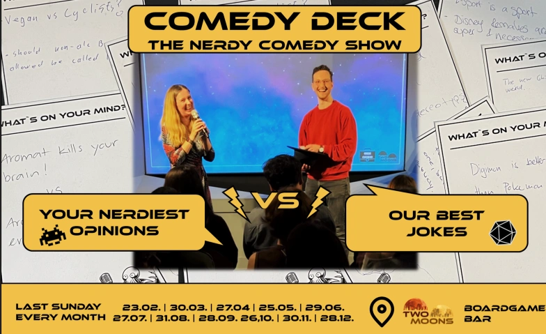 The Nerdy Comedy Show (EN) - BASEL Billets