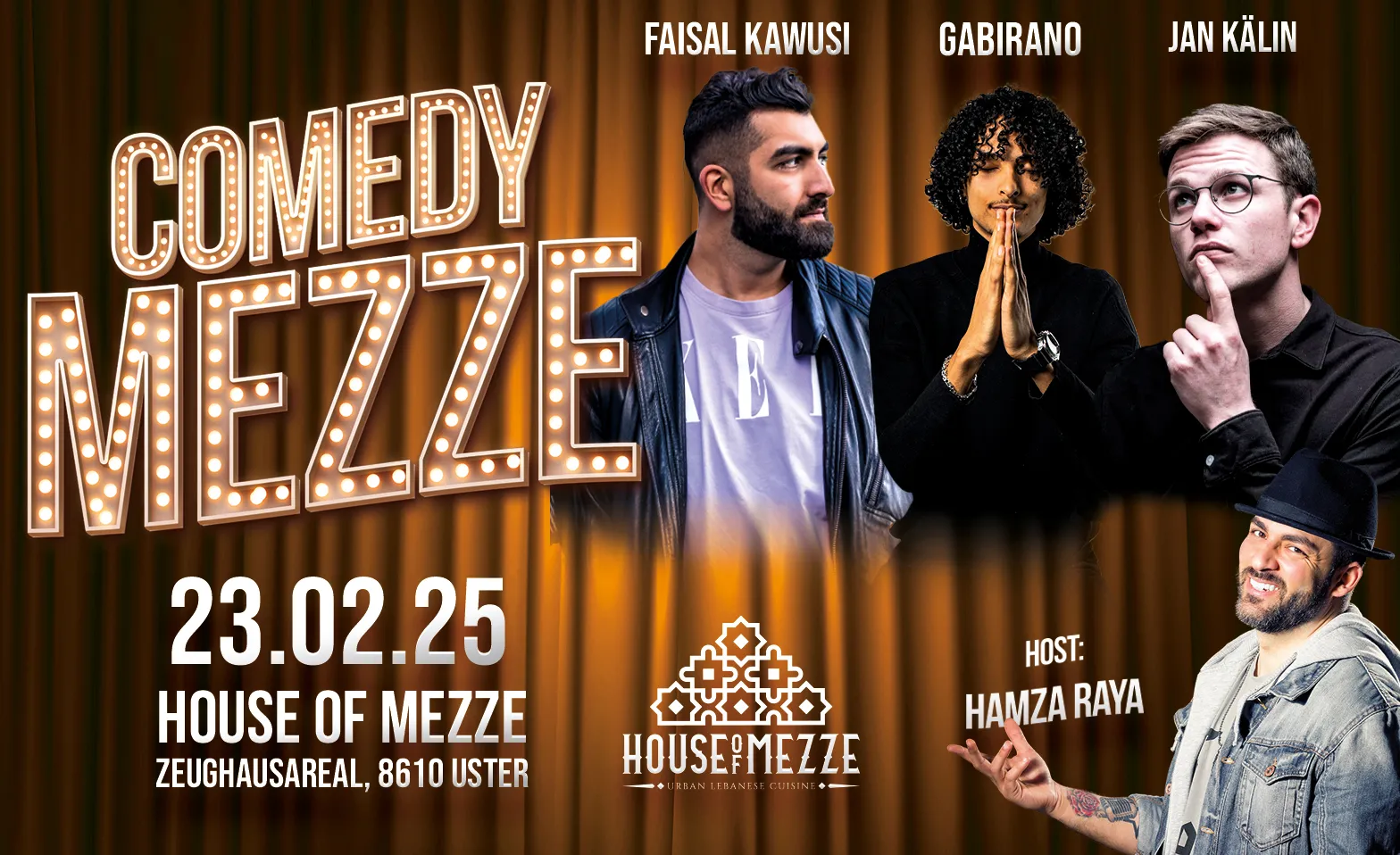 Event-Image for 'Comedy Mezze'