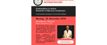 Event-Image for 'Oraltradition in Afrika: Weisheit in Märchen entdecken'