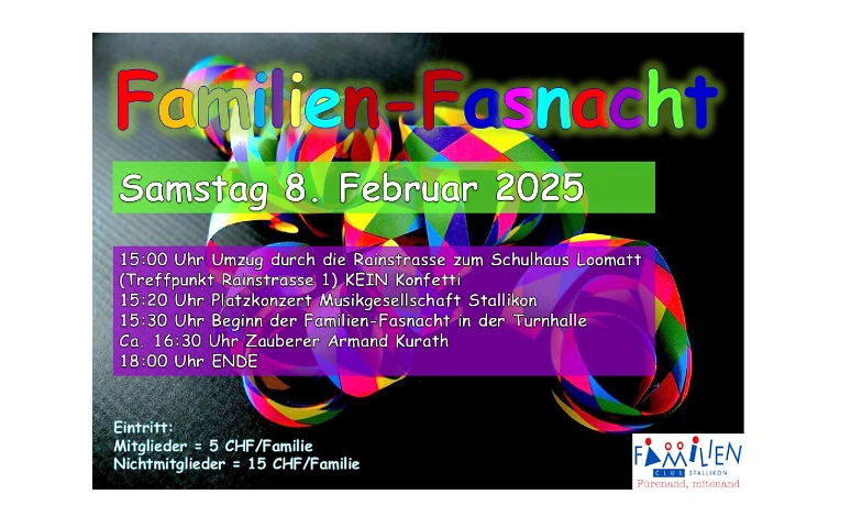 Event-Image for 'Familien-Fasnacht'