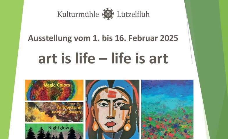 Ausstellung art is life - life is art ${singleEventLocation} Billets