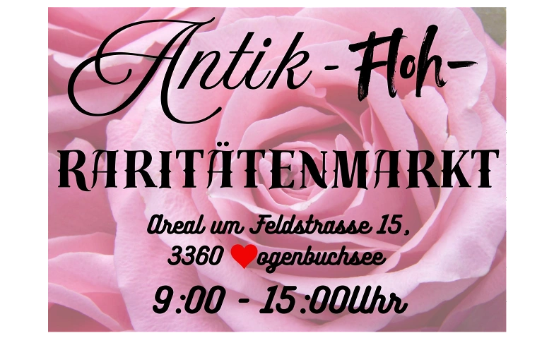 Antik-Floh-und Rarit&auml;tenmarkt Tickets