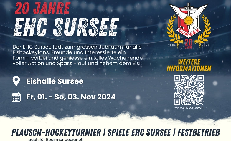 Event-Image for 'Jubiläumsfeier 20 Jahre EHC Sursee'