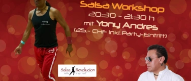 Event-Image for 'Salsa On1 Workshop mit Yony Andres (SalsaRevolución - Basel)'