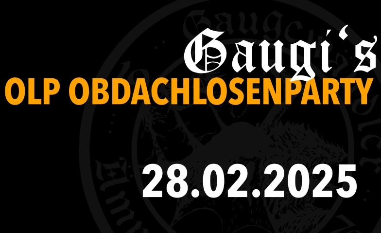 Event-Image for 'Gaugi's OLP Obdachlosenparty'