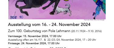 Event-Image for 'Pole 100 - Ausstellung vom 16.-24. November 2024'