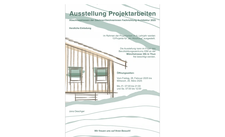 Ausstellung Projektarbeiten Tickets