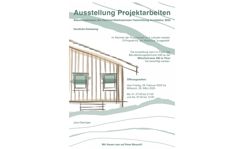 Ausstellung Projektarbeiten Tickets