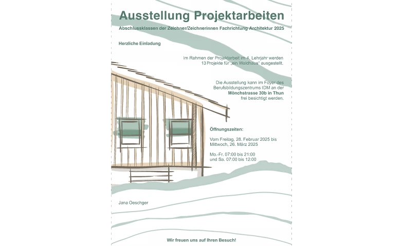 Ausstellung Projektarbeiten Tickets