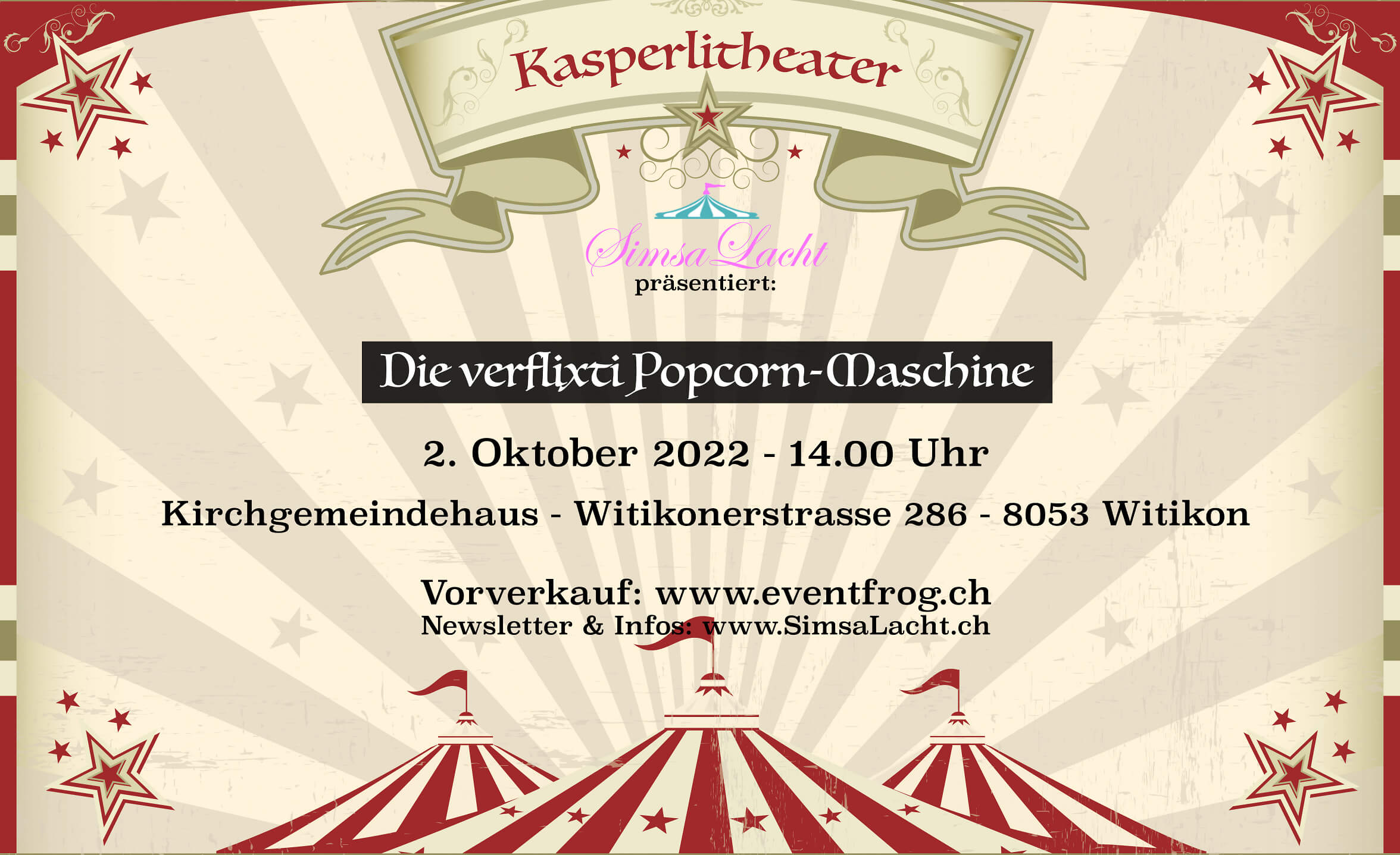 Event-Image for '"Die verflixti Popcorn-Maschine" Kasperlitheater SimsaLacht '