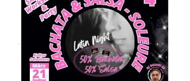 Event-Image for 'BACHATA & SALSA - SOLEURE (50% Bachata & 50% Salsa)'