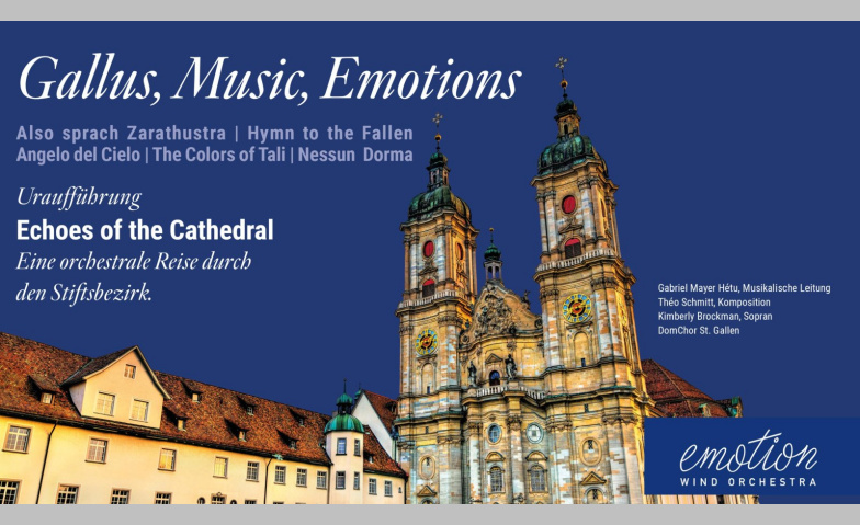 Event-Image for 'Gallus, Music, Emotions'