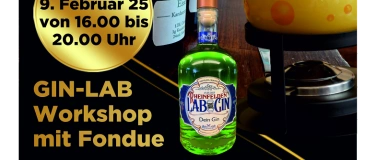 Event-Image for 'GIN-LAB Workshop im AUREA mit anschliessendem GIN-Fondue'