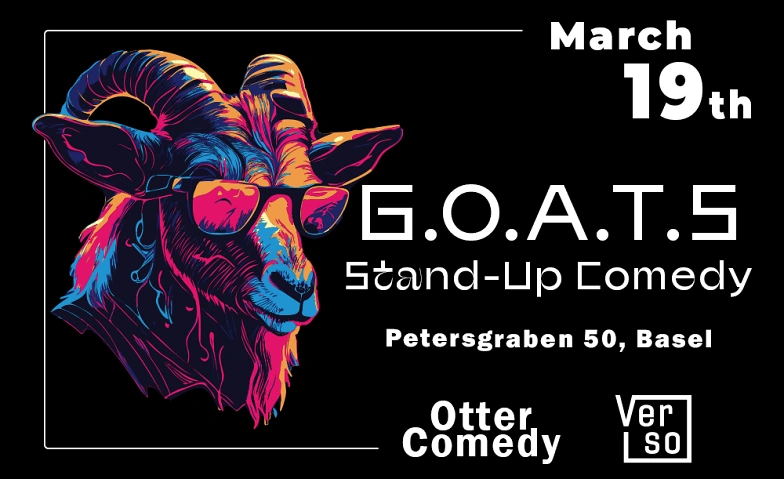 Event-Image for 'GOATS - Stand-up Comedy @ Verso'