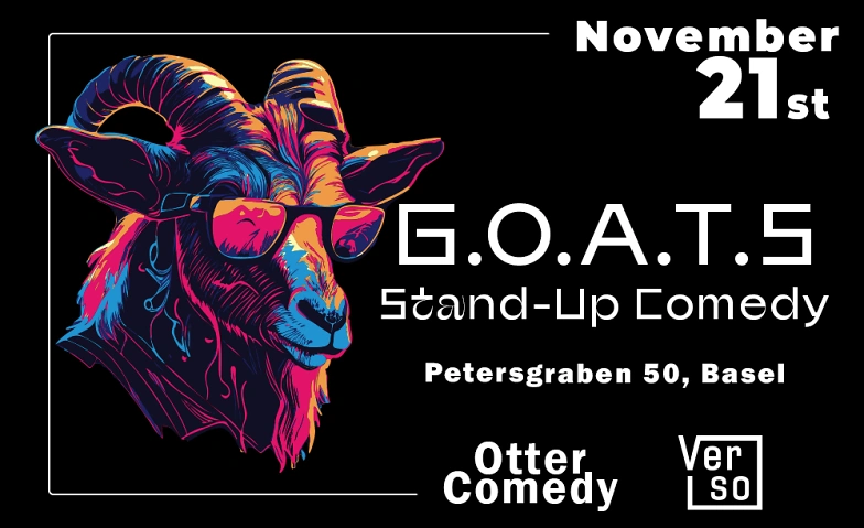 GOATS - Stand-up Comedy @ Verso Billets