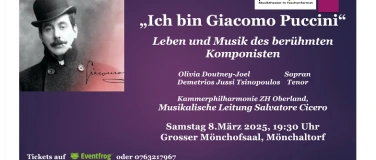 Event-Image for '"Ich bin Giacomo Puccini"'