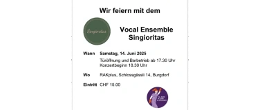 Event-Image for 'Konzert Singioritas'