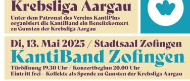 Event-Image for 'KantiBand Benefizkonzert'