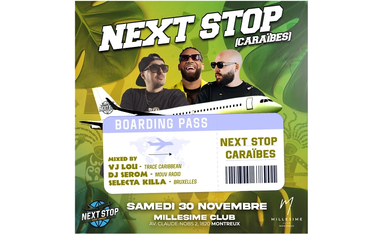 Event-Image for 'NEXT STOP(Caraïbes)'