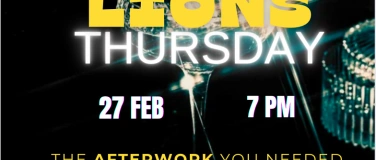 Event-Image for 'LIONS THURSDAY-The afterwork you needed in Zürich (Vol II.)'