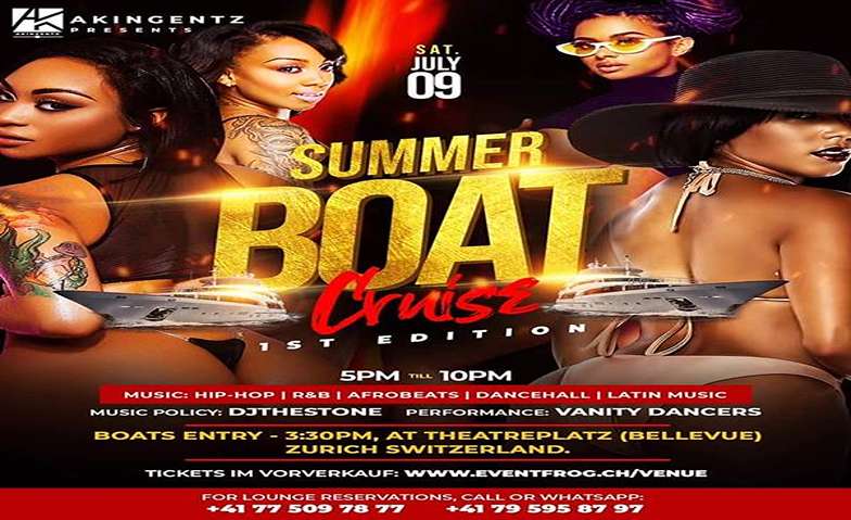 Event-Image for 'SUMMER BOAT CRUISE (1st Edition)'