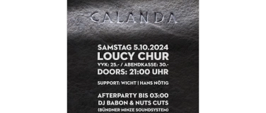 Event-Image for 'LIV & GEESBEATZ PLATTENTAUFE CALANDA'