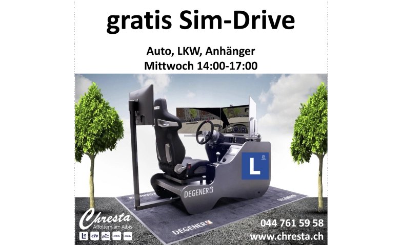 Event-Image for 'gratis Fahrstunde auf Sim-Drive'