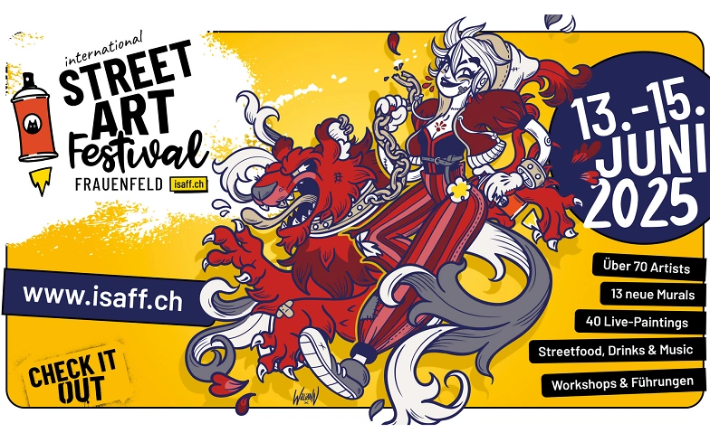 Event-Image for 'International Street Art Festival Frauenfeld 2025'
