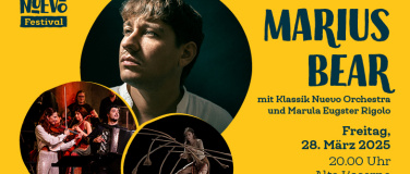 Event-Image for 'Marius Bear mit Klassik Nuevo Orchestra und Marula Eugster'