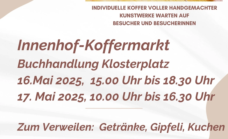 Event-Image for 'Innenhof - Koffermarkt'