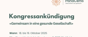 Event-Image for 'Kongress «Gemeinsam in eine gesunde Gesellschaft»'