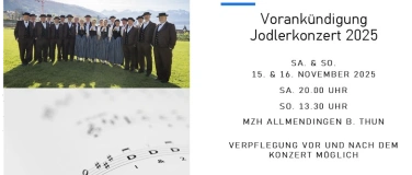Event-Image for 'Vorankündigung Jodlerkonzert 2025'