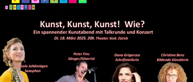 Event-Image for 'Kunst, Kunst, Kunst, Kunst! Wie? Musik und Talkrunde'