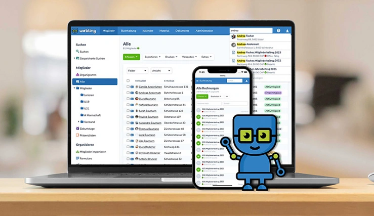 Webling Mitgliederverwaltung