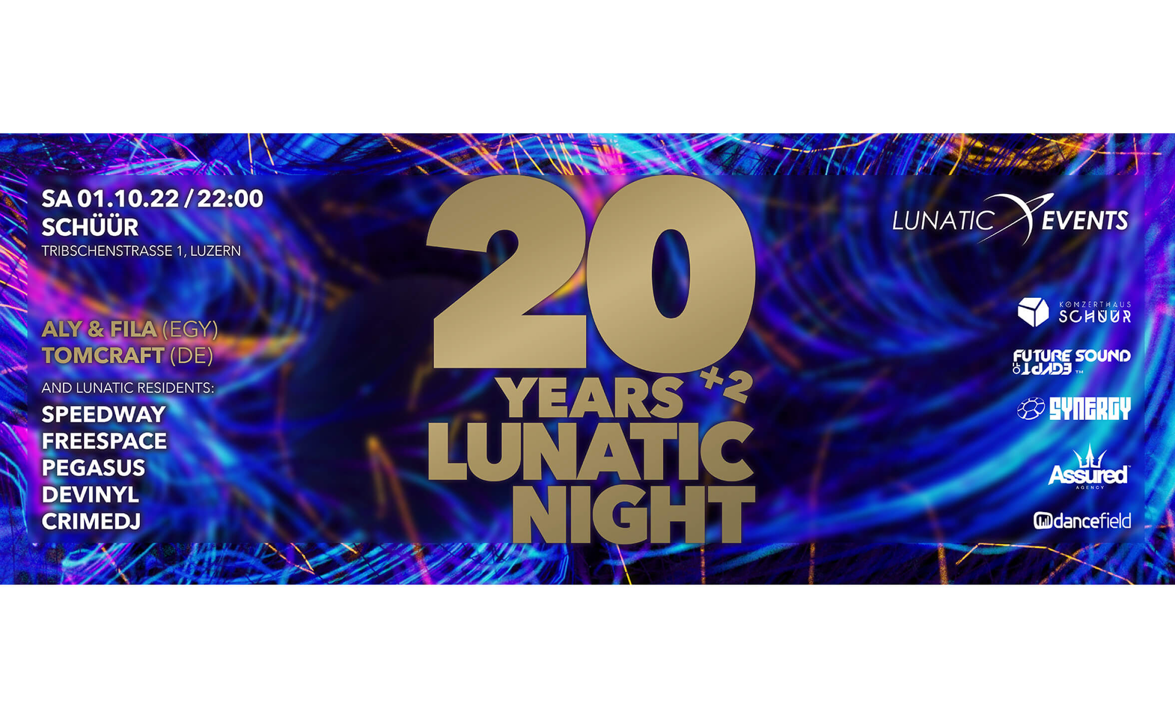 Event-Image for 'Lunatic Night 22 years Jubiläum'