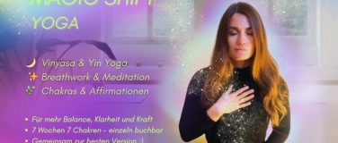 Event-Image for 'Magic Shift Yoga: Kronenchakra - Anbindung an die Quelle'