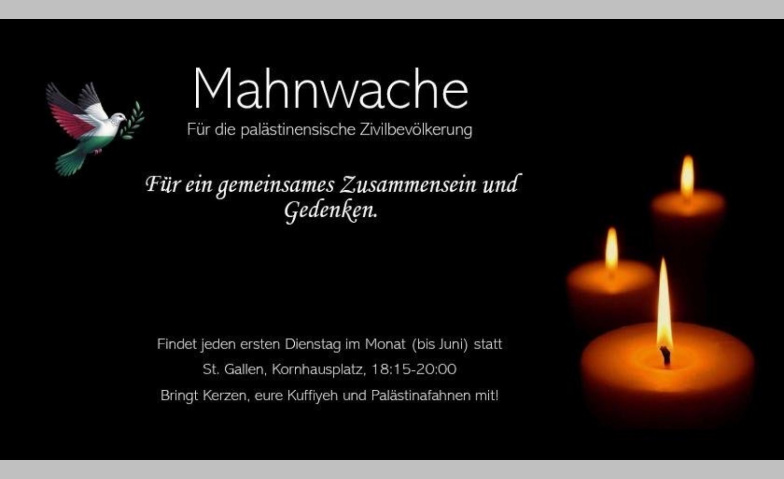 Event-Image for 'Mahnwache: Für die palästinensische Bevölkerung'