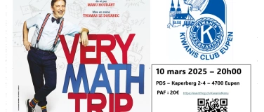 Event-Image for 'Kiwanis Eupen - Manu Houdart - The Very Math Trip'