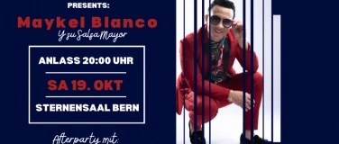 Event-Image for 'Konzert MAYKEL BLANCO Y SU SALSA MAYOR 19.10.2024 BERN'