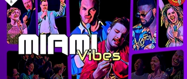 Event-Image for 'Miami Vibes: English Standup Comedy at Club Bellevue, Zürich'