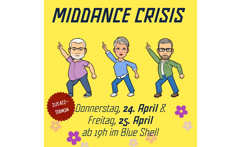 Event-Image for 'Middance Crisis - Party für Murmeltiere und Frühaufsteher'