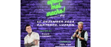 Event-Image for 'Comedy im Parterre "eifach mol mache!" Live in Luzern'