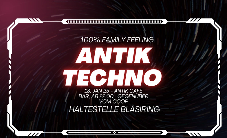 Event-Image for 'Antik Techno'