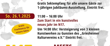 Event-Image for '8. KUNSTAUSSTELLUNG im N17 in Griesheim + gratis Sektempfang'