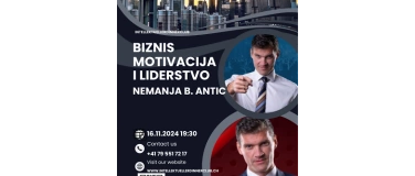 Event-Image for 'BIZNIS MOTIVACIJA I LIDERSTVO'