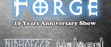 Event-Image for 'FORGE 10 Years Anniversary Show w / Nidhoeggr + Upload'